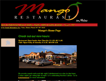 Tablet Screenshot of mangoinniles.com